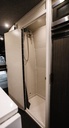 33" Shower - Aluminium Powder Coat