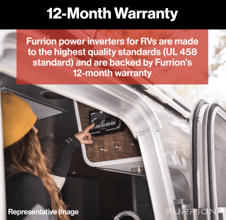 1000W Pure Sine Wave, deck mount Inverter 115VAC