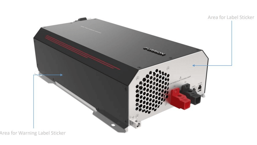 1000W Pure Sine Wave, deck mount Inverter 115VAC