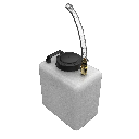 7 GALLON RV PORTABLE GALLEY GREY WATER TANK