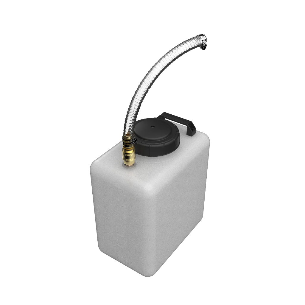 7 GALLON RV PORTABLE GALLEY GREY WATER TANK