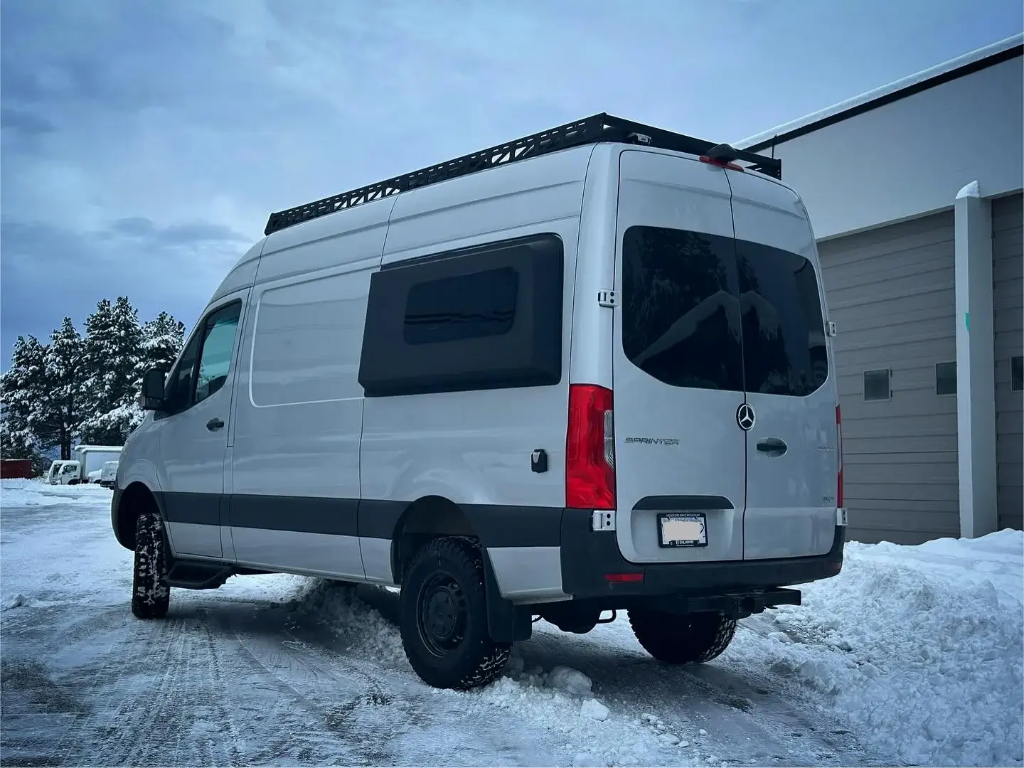 Mercedes Sprinter 144" Low Roof - Sprinter Roof Rack