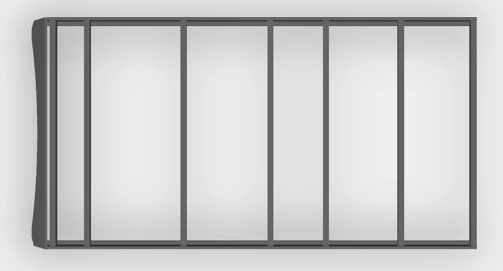 Ford Transit 148" Mid Roof - Modular Roof Rack