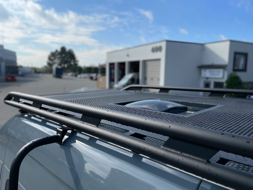 Mercedes Sprinter 170" Roof Rack With Perforated Deck