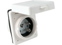 30A RV INLET - BLACK/WHITE