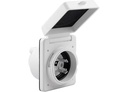 30A RV INLET - BLACK/WHITE