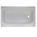 24" x 40" Bathtub - Parchment