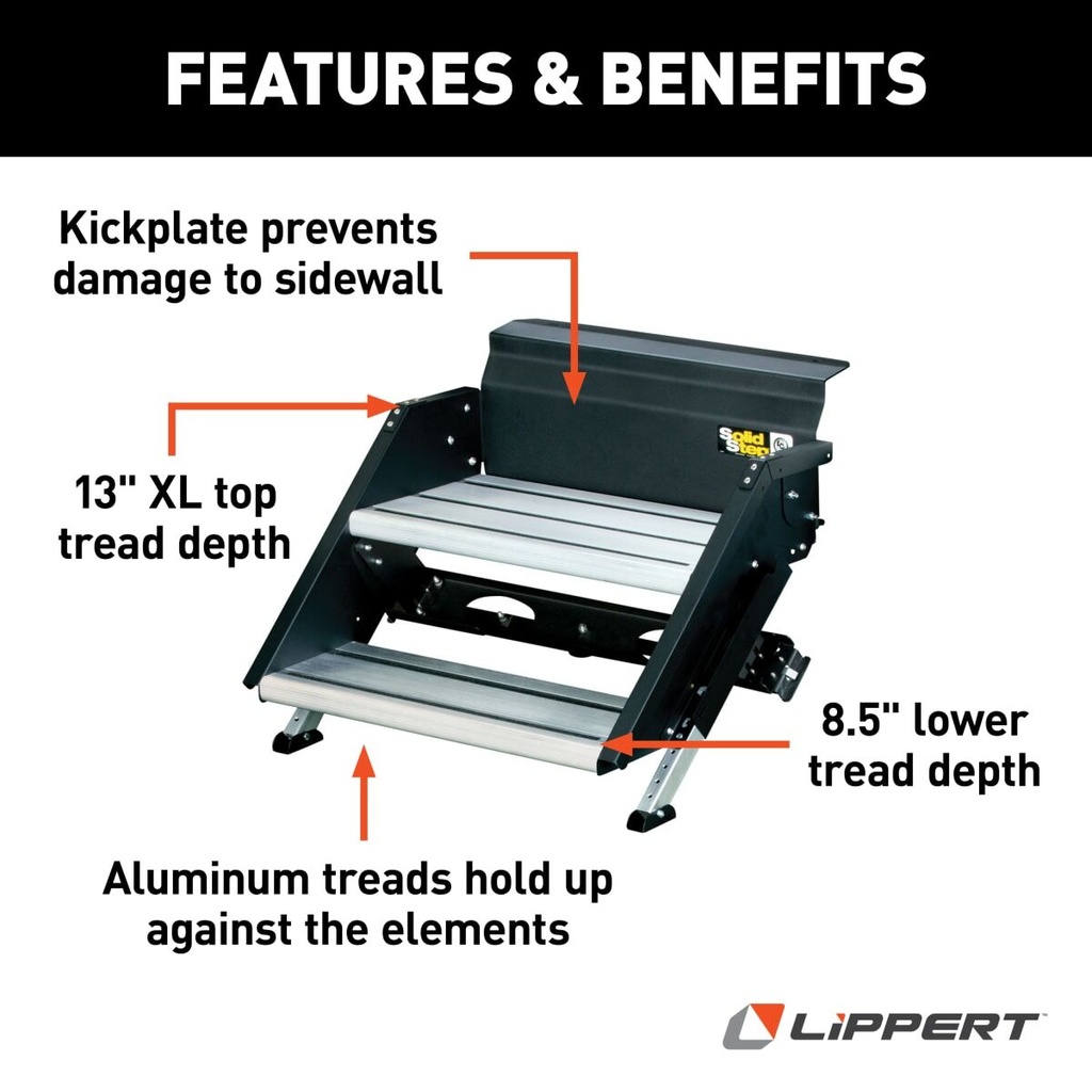 26" Premium Solid Step®  (Fits 25" - 28.9")