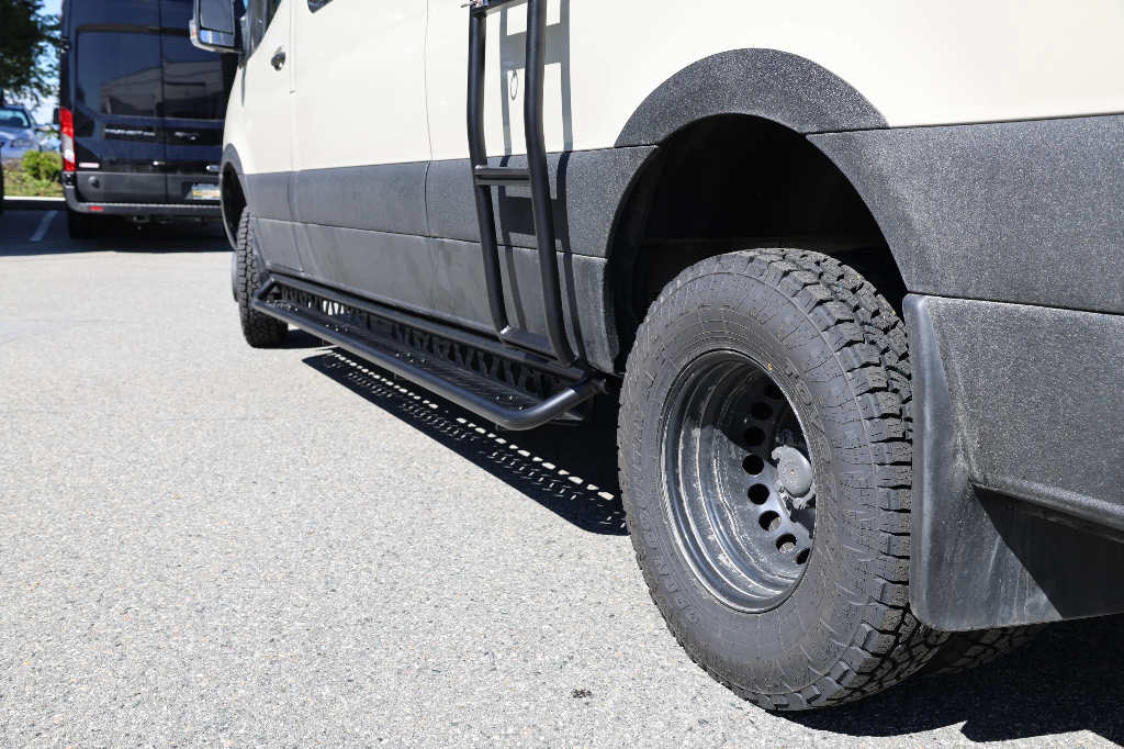 Aluminum Sprinter Side Ladder - High Roof (TECVAN)