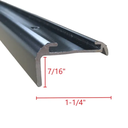 Aluminum 7/16″ Leg Insert Roof Edge Molding 93″ Length