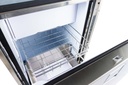 Isotherm Drawer 130 Stainless Steel Refrigerator with Freezer Compartment - AC/DC 12V, 4 - Sided Stainless Steel Flange