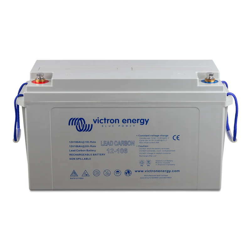 Victron Energy – 12V/106Ah Deep Cycle Lead Carbon Battery