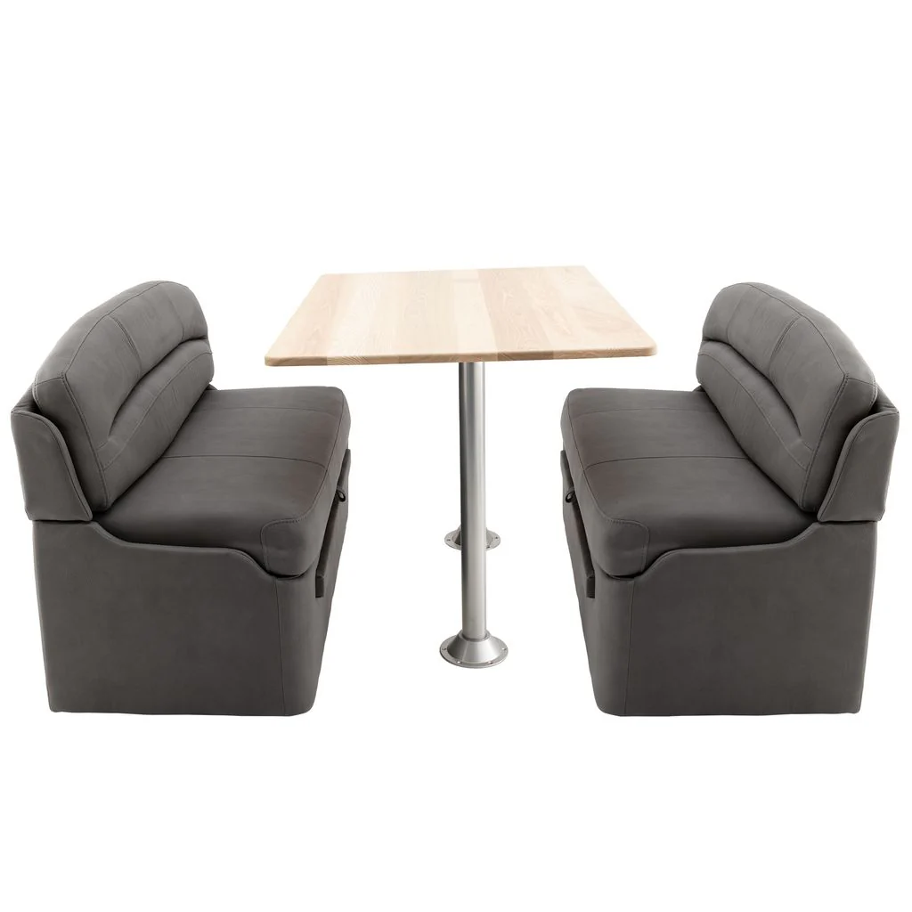 RV 40" Slate Dinette Booth with Table