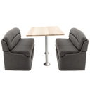 RV 40" Slate Dinette Booth with Table