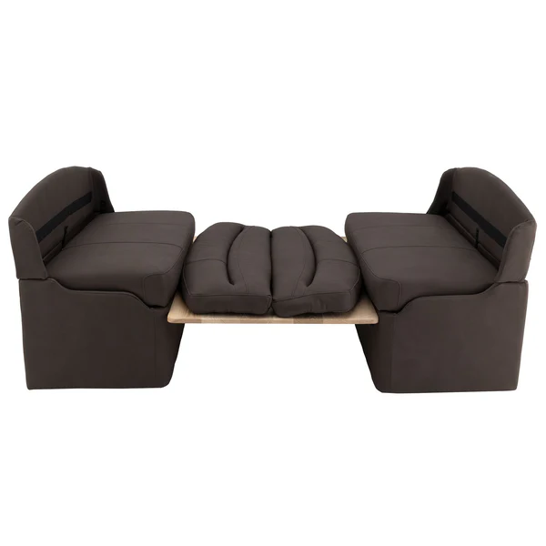 RV 38" Chocolate Dinette Booth with Table