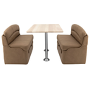 RV 44" Cappuccino Dinette Booth with Table