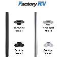 RV 38" Slate Dinette Booth with Table