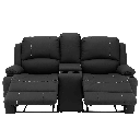 RV Wall Hugger Sofa 65" Powered Reclining Theater Seats