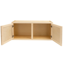 RV Refrigerator Wall Cabinet | Unfinished Maple