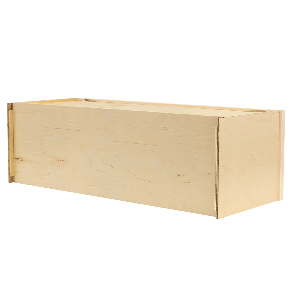 RV Refrigerator Wall Cabinet | Unfinished Maple