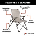 Lippert Sun Soaker™ Reclining Camping Chair