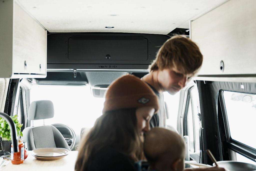 SPRINTER VAN HEADLINER SHELF (OVERHEAD STORAGE) - 2019+
