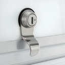 RV Compartment Door | Square White Centered | 24" X 24"