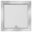 RV Compartment Door | Square White Centered | 24" X 24"