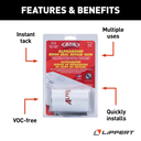 ALPHABOND TPO Tape 4" x 10' Repair Tape, White