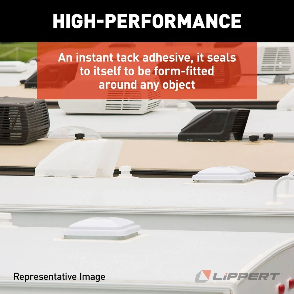 ALPHABOND TPO Tape 4" x 10' Repair Tape, White