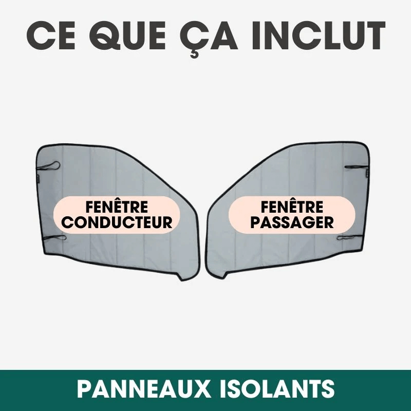 Front Door Window Insulation Panels – Mercedes Sprinter