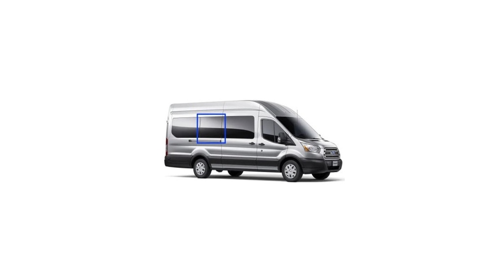 Fixed window - Passenger Side Middle - FORD TRANSIT
