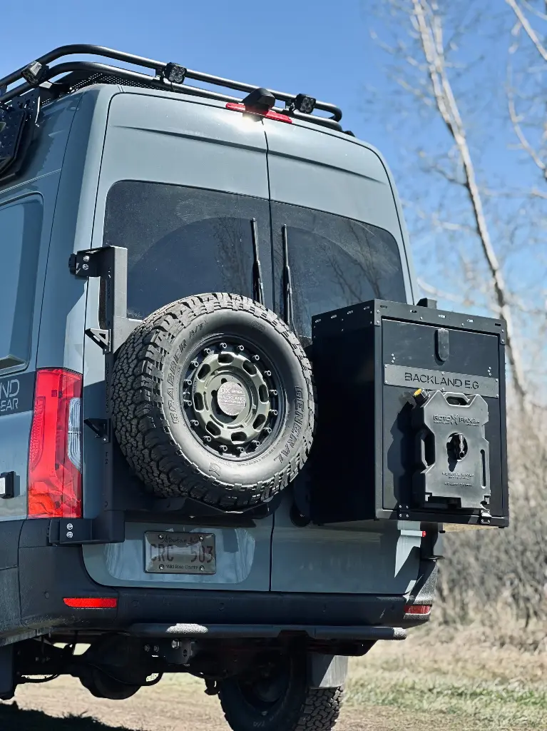 OX Compact Spare Tire Carrier - BACKLAND EXPEDITION GEAR