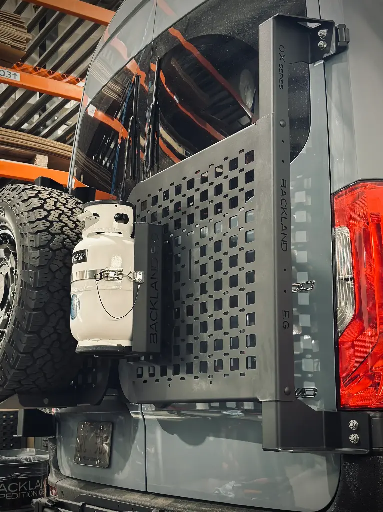 OX Compact Spare Tire Carrier - BACKLAND EXPEDITION GEAR