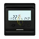 M3 thermostat 12V AC/DC, black - For 12V Heating Film