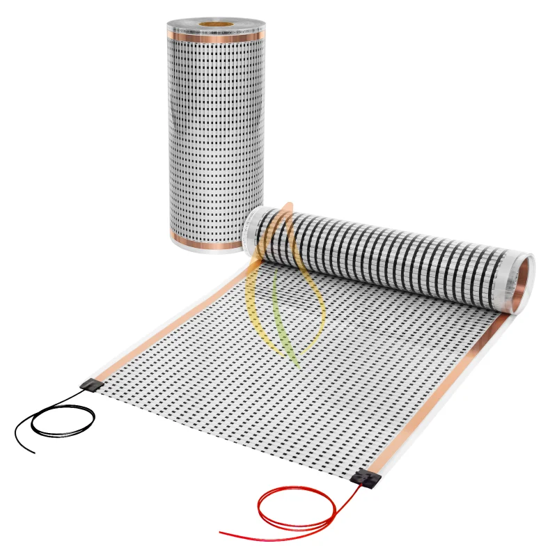 12V heating under floor film