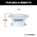 Lippert 360 Siphon® RV Roof Vent Cap - White