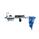 Rubbermaid Container Only - Camp Kitchen Portable - 9 Inch Length x 17 Inch Width x 12 Inch Height - Black - Sea Sucker