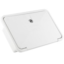 Exterior Shower Dura Faucet - White