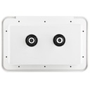 Exterior Shower Dura Faucet - White