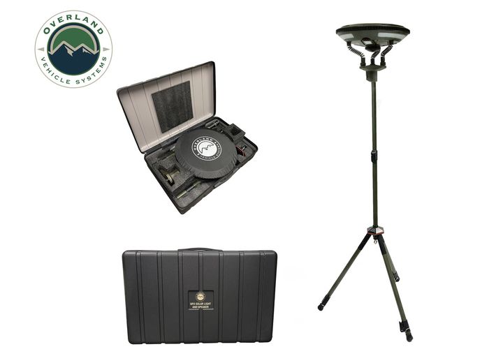 SOLAR LAMP & SPEAKER - WILD LAND CAMPING GEAR