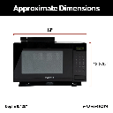 Furrion 0.9 cu. ft. Built-In Convection Microwave Oven with Air Fryer 