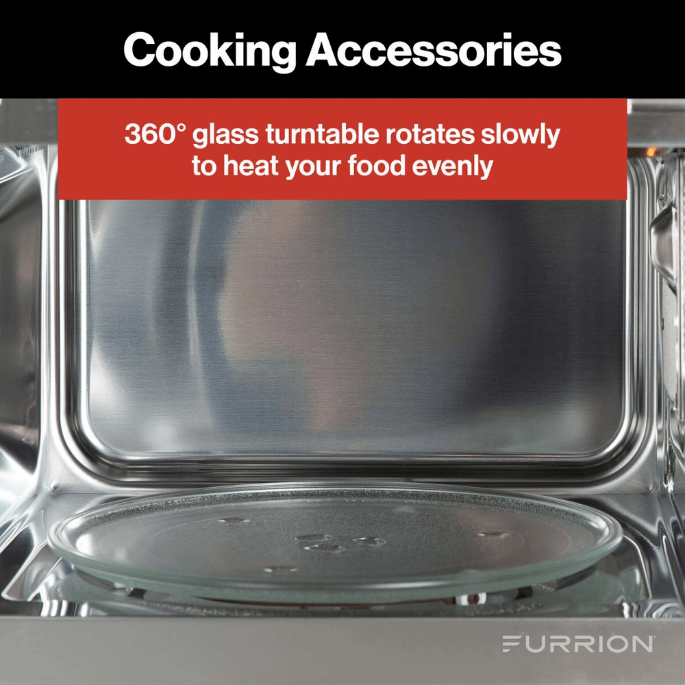 Furrion 0.9 cu. ft. Built-In Convection Microwave Oven with Air Fryer 