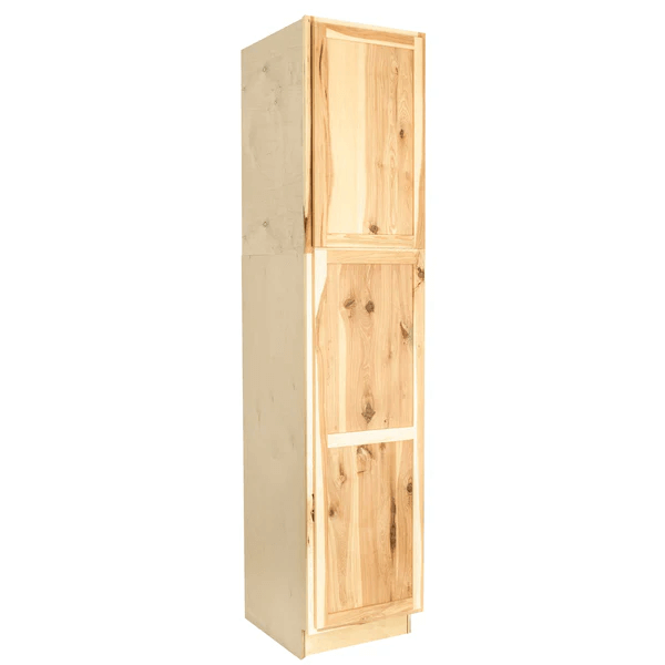 RV Pantry Cabinet Rustic Hickory