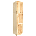 RV Pantry Cabinet Rustic Hickory