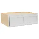 RV Refrigerator Wall Cabinet | Pure White