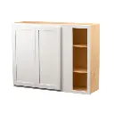 RV Blind Corner Wall Cabinet | Pure White