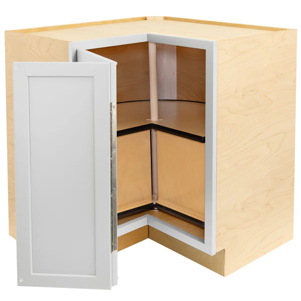 RV Lazy Susan Base Cabinet | Pure White
