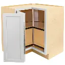 RV Lazy Susan Base Cabinet | Pure White