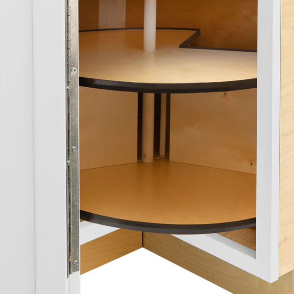 RV Lazy Susan Base Cabinet | Pure White